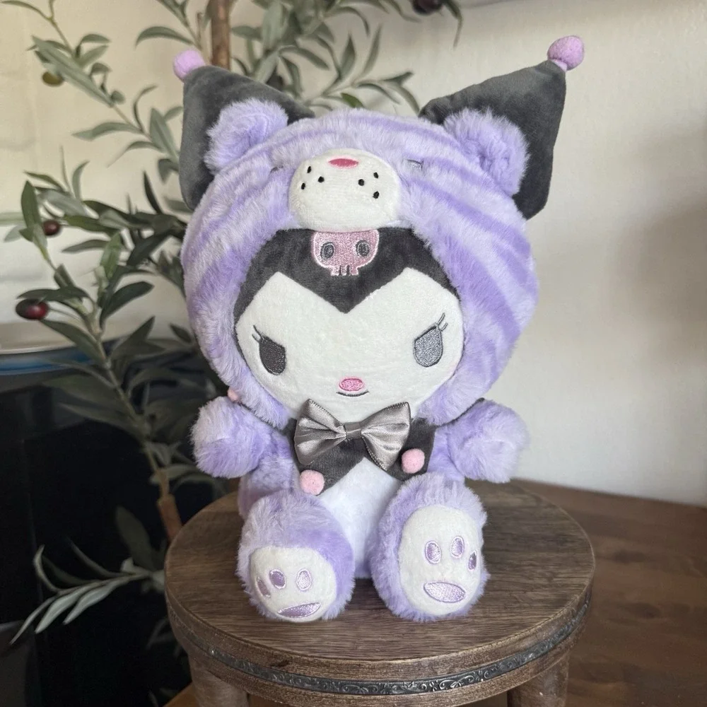 Hello Kitty - Kuromi‎ Tiger Tiger Transformation Plushie NEW Kiti Howaito Plush